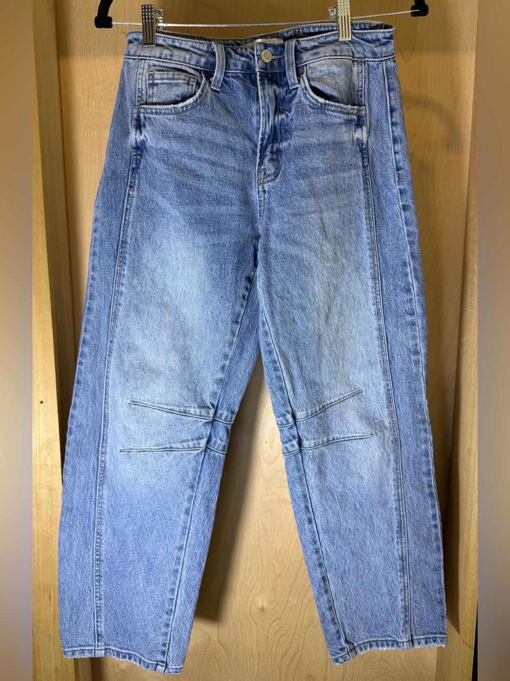 Flying Monkey Light Blue Barrel Fit Woman’s  Jeans Size 26